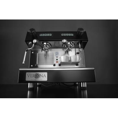 Kompaktní automatický kávovar Julia, 2-skupinový, Verona, Černá, 230V/2700W, 475x563x(H)530mm | 207499